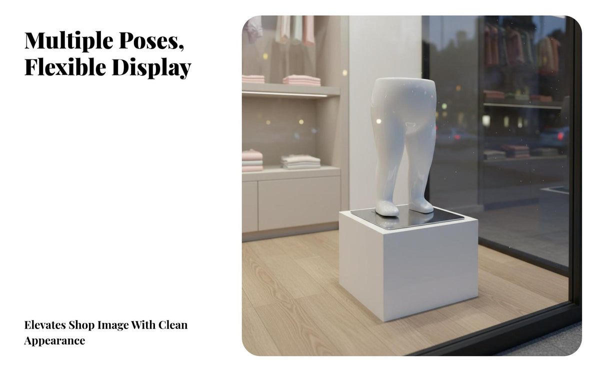 Long-Lasting Child Mannequin Sturdy Metal Base Full Body Child Mannequin Lightweight & Portable Toddler Clothing Display Form Easy Assembly for Visual Merchandisers, Fashion Designers, Shop Displays, Retail Shops, Trade Shows, Photography Studios