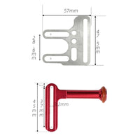 Shutter Extension Rod Screw Fasteners Diving Camera Housing Lever Mounting Bracket for Divers