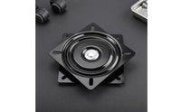 360 Degree Swivel Base Smooth & Quiet Rotation Turntable Swivel Base High Load Capacity Rotating Bearing Plate for Furniture Makers, DIY Enthusiasts