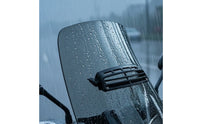 Windshield with Vent 4mm Motorcycle Windshield Curved Motorcycle Wind Deflector for Riders