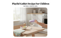 CPC Certified Toddler Wine Glass Anti-Choke Design Baby Wine Glass Cup Safe for Toddlers, Parents, Mealtime, Parties, Daycare