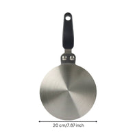 Safe Induction Heat Spreader Plate Brushed Heat Spreader Plate with Handle Long-Lasting Cookware Easy to Clean
