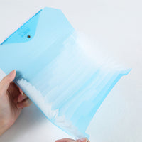 A6 Accordion File Organizer, 12-Pocket Expanding Folder for Receipts, Vouchers, and Documents