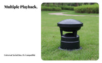 Waterproof Rock-Shaped Speaker Weatherproof Lawn audio system Weather-Resistant Outdoor Audio Equipment Disguised Design for Garden aficionados, Property Managers, public garden, Backyard, Patio, waterside