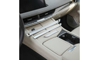 3 Pieces Center Console Air Outlet Trim Decorative Console Vent Trim with Mesh Low-Profile Lower Air Vent Cover for Dust Protection