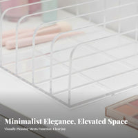 Eyeshadow Palette Organizer Easy to Clean 7-Section Palette Stand accessible Design
