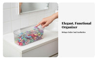 Hair reachory surface-mounted space organizerSaving surfaceMounted Hair fastener Display for Bedroom
