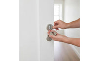 Stainless Steel Keyhole Escutcheon Metal Construction Keyhole Cover Plate Brushed Finish Door Lock Escutcheon