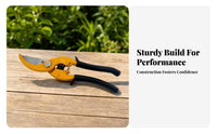 Spring-Loaded Pruning Shear Locking Catch Branch Pruning Shear Long Handles Fruit Picking Pruner Handheld