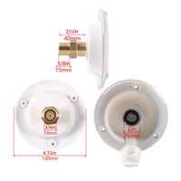 RV Water Inlet Threaded City Water Inlet Hardware for Travel Trailer