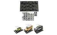 RC Climbing Obstacle with Screws Textured RC Crawler Obstacle Sturdy Model for Hobbyists, Garage Tracks, Display Setups