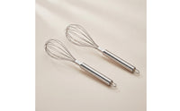 Food-Grade Stainless Steel Whisk Handheld Balloon Whisk Heavy-Duty Egg Beater Long-Lasting for Baking, Cooking Prep