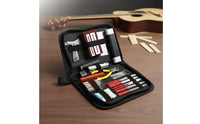 Guitar Repairing Maintenance Tool Kit Easy String Changing Guitar Maintenance Kit Portable Carrying Case Musical Instrument Care for Workbench