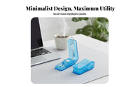 2-in-1 Cutting Container Lightweight 2-in-1 Splitter Case Food-Grade Material Portable Medicine Cutter for Elderly, Pet Owners, Mobile