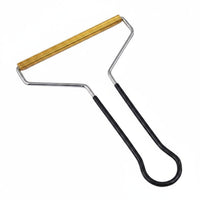 Manual Fuzz Remover with Metal Frame Hand-Held Sweater Defuzzer Compact Tool for Travel