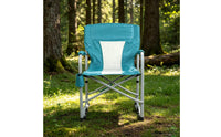 Folding Rocking Chair Padded High-Back Camping Chair Portable for Campers, Anglers, Tailgating, Patio