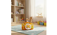 Lights and Sounds Kids Driving Simulation Toy Educational Toddler Pretend Driving Toy Multi-Functional Light-up Musical Steering Wheel Attachable Straps for Toddlers, Babies, Stroller, Crib