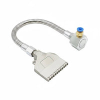 Dust Removal 16 Hole Flat Nozzle High Pressure Cleaning Wide Blow Nozzle Energy Saving Industrial Hardware for Professionals, Factory, Workshop