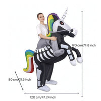 Lightweight Inflatable Wearable Costume Funny Inflatable Suit with Blower Oversized Stylish for Adults, Halloween