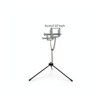 Stable Pipe Joining Clamp Stand Rigid Pipe Clamp with Tripod Base Adjustable Handsunrestricted for Workbench