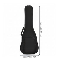 Full-Length Zipper Ukulele Gig Bag Carrying Handle Strap Waterproof Guitar Bag Custom Logo Area Instrument Case