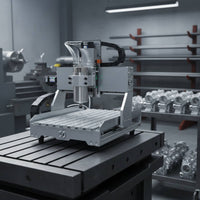 Desktop CNC Engraving Machine Multi-Material Small CNC Milling Machine High Precision Machining Tool for Hobbyists, DIY Enthusiasts, Workshop, Garage