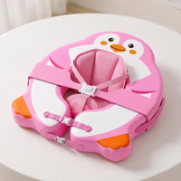 Supportive Baby Swim Seat Stable Non-Inflatable Baby Buoyant Seat Skin-Friendly Infant Swim Buoyant Seat Smooth for Bathtub