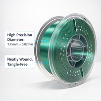 Printer Filament 1.75mm, Enhanced Gradient 1kg Spool for Prototyping and Modeling Finish Hobbyist