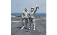 1/48 Deck Crew Figures 1:48 Scale Resin Figures Cold Historical Period Miniature for Hobbyists, Collectors