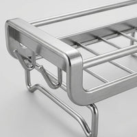 Bathroom Sink Organizer and Drain Rack for General Public, 304 Stainless Steel Tidy Organiser, Versatile Countertop Sponge