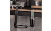 Stainless Steel WDT Tool with Stand Fine-Pin Espresso Distribution Tool with Stand Food-Grade Coffee Distribution Needle Compact for Baristas