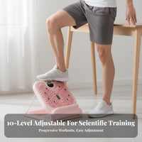 Improves Flexibility & Mobility Adjustable Incline Board Non-Slip Surface Adjustable Slant Board Multi-Functional Foot Rocker Stretcher Foldable Design for Athletes, Runners, Gym, Home, Office