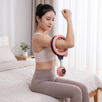 Forearm Exerciser Compact Wrist Hoop with Massage Balls Beginner Friendly Fitness Equipment for Home Workouts