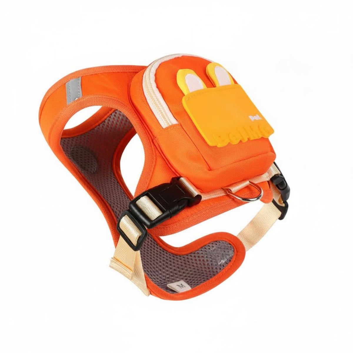 Adjustable Dog Harness with Backpack Long-Lasting Backpack Dog Harness Breathable Pet Gear Lightweight for Small Dogs, Walking, Outdoor