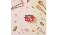 Cooking Timer Cooking Pot Shaped Timer Magnetic Cooking Timer Countdown Clock Attachable Backing with Easy Operation Suitable for Kitchen Study Home Management