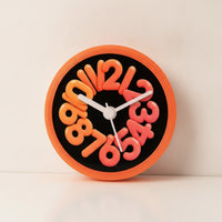 Bathroom Clock with Suction Cup Compact for Kitchen