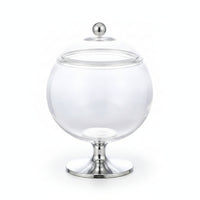 Pedestal Base Acrylic Storage Jar Transparent Clear Storage Jar Easy to Clean Unbreakable