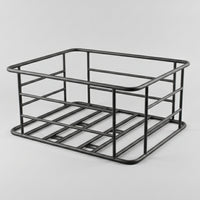 Heavy-Duty Motorcycle Rear Rack Sturdy Motorcycle Cargo Basket Tubed Rear Luggage Rack Welded for Delivery Riders, Commuters, Daily Commuting