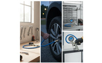 Tire Inflator with Pressure Gauge Exact Tool Heavy Duty for Mechanics, Drivers
