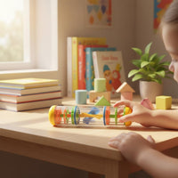 Rain Instrument Musical Enlightenment Rain Develops Coordination Rainmaker Toy for Kids, Preschool, Daycare