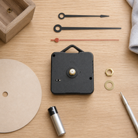 DIY Wall Clock Movement Kit with Silent Sweep Mechanism for Home Decor
