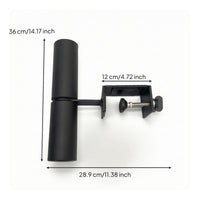 Squat Rack Leg Roller Heavy-Duty Leg Roller Attachment Power Rack Attachment Detachable Exercise Equipment Sturdy
