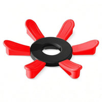 Exercise Ball Base Holder Grooved Surface Fitness Ball Holder Circular Circular Base