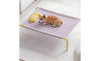 Elevated Dog Bed Easy to Clean Portable Pet Cot Bed Cooling Ventilation Moisture Proof for Indoor