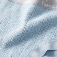 Women's Breathable Knickers Multipack with Silk Gusset Lining, Seamless Waistband Underwear for Daily Wear and Postpartum