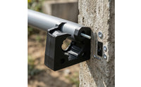 Pipe Clamp Stable Tube Clamp Pipe Fixture with Hex Key Adjustable Bracket Non-Slip for DIYers, Workshop, Utility Room