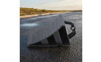 Anti-Slip Wheel Chock Tapered-Shaped Triangular Wheel Chock Broad Base