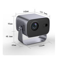 4K Supported Mini Display Device with Stand Auto Image Alignment Smart Display Device with Stand Motorized Focus Compact for Classroom