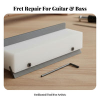 Professional Grade 45 Degree Fret End File Easy to Use Fret End Beveling File Long-Lasting for Guitarists, DIY Enthusiasts, Workshop