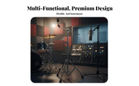 Extending Cymbals Stand Versatile Cymbals Stand with Extending Arm Hardware for Drummers, Drum